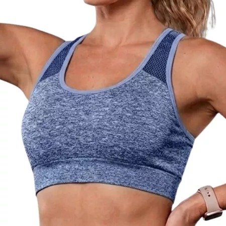 Top Sutiã Feminino Sem Costura com Bojo Removível - Moda Realeza - Imagem 7