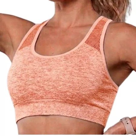 Top Sutiã Feminino Sem Costura com Bojo Removível - Moda Realeza - Imagem 6